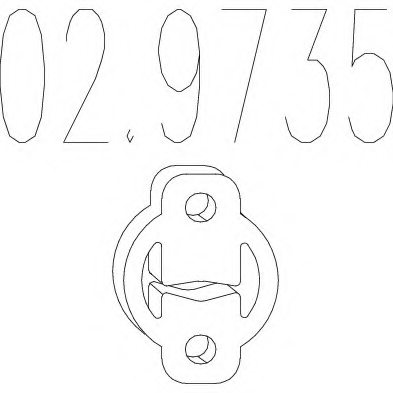 MTS 02.9735 Rubber Buffer, silencer